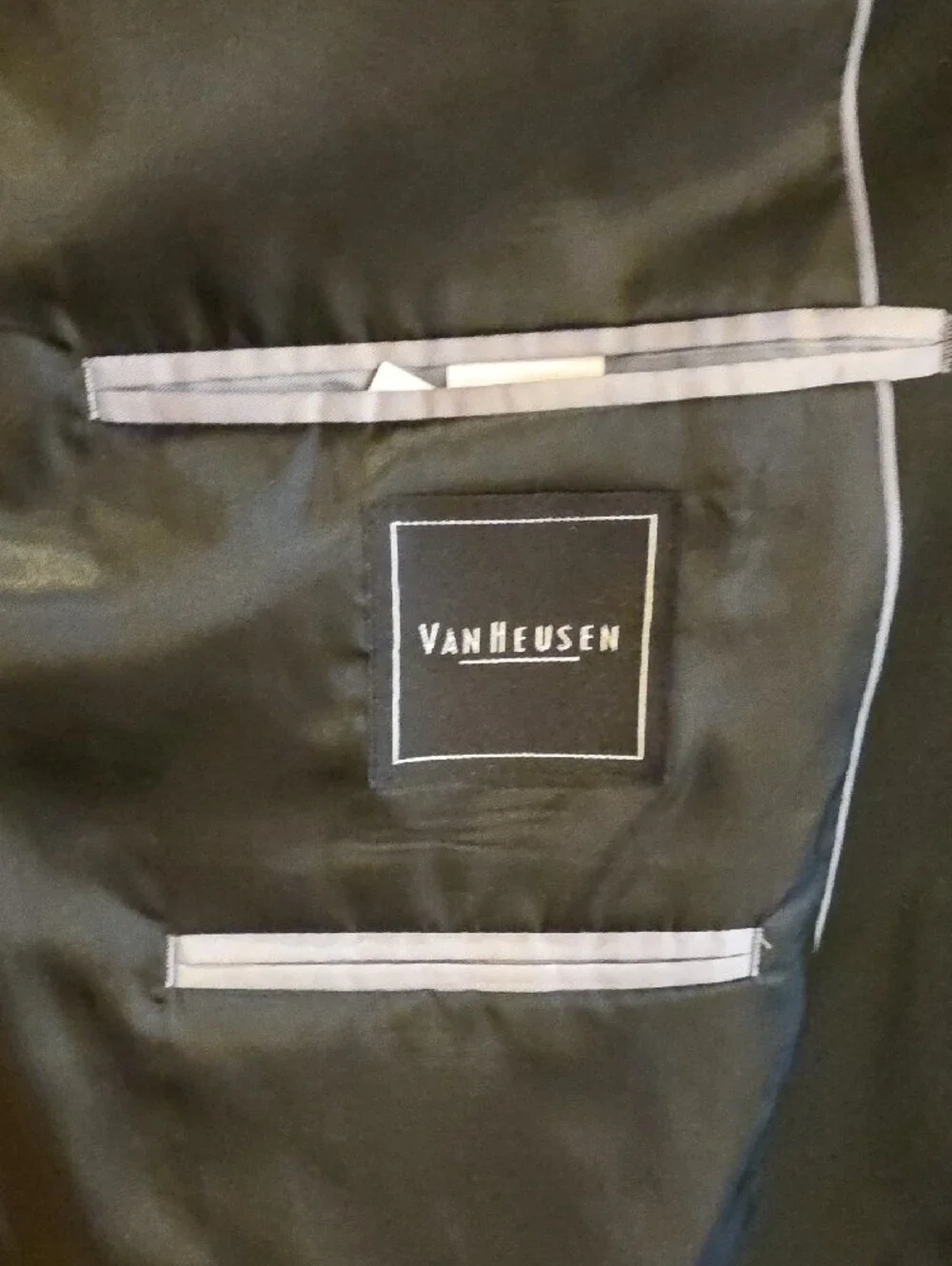 Van Heusen Black Men's Two-Button Blazer
